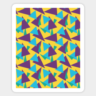 Triangle Seamless Pattern 012#002 Sticker